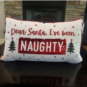 Dear Santa Pillow-NWT